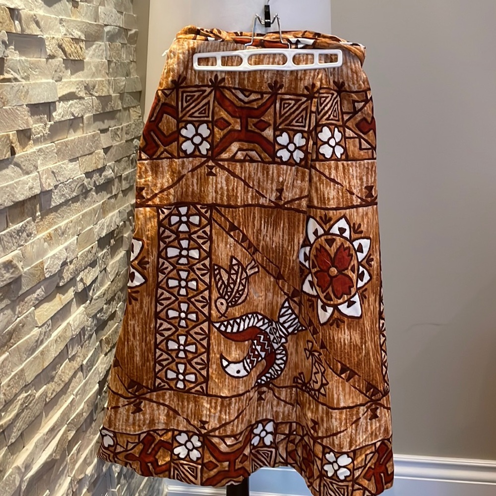 Vintage 1970’s Pomare wrap skirt